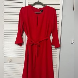 Ann Taylor red dress